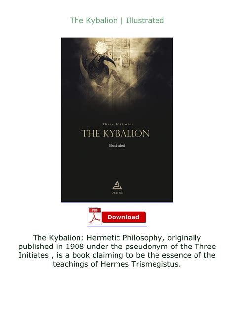 kybalion pdf download.